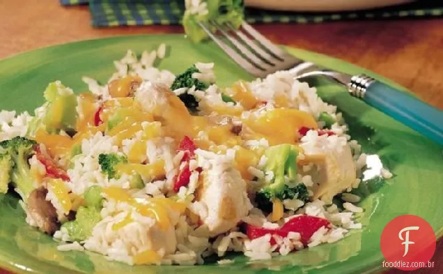 Frigideira De Arroz De Frango