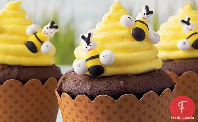 Beehive Cupcakes