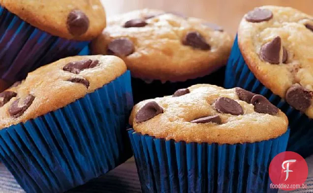 Manteiga De Amendoim-Muffins De Chocolate