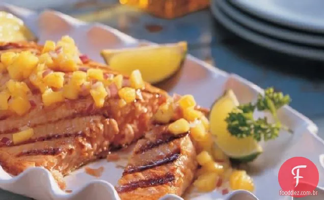 Salmão Teriyaki
