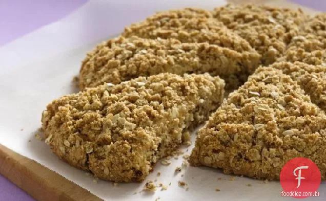 Scones De Canela-Aveia (Mais Leve )