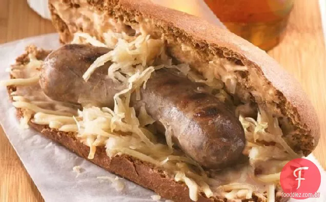 Grelhados Reuben Brats