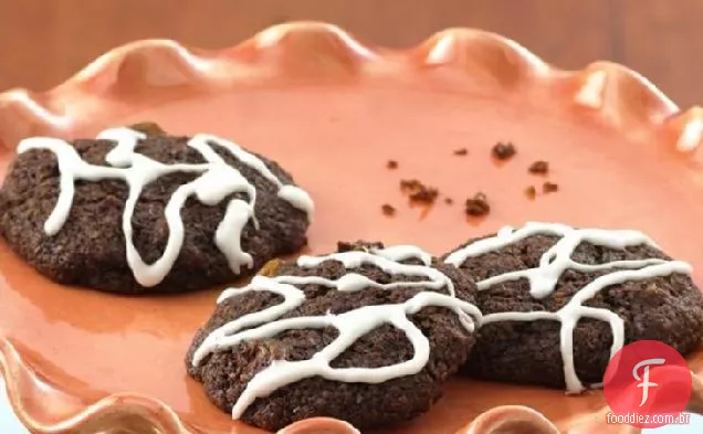 Biscoitos de cenoura e passas do amante do melaço