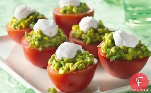 Chávenas Mexicanas De Ameixa E Tomate