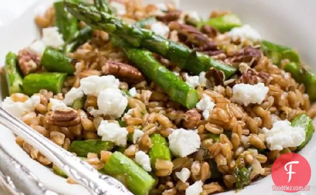 Espargos Farro Salada