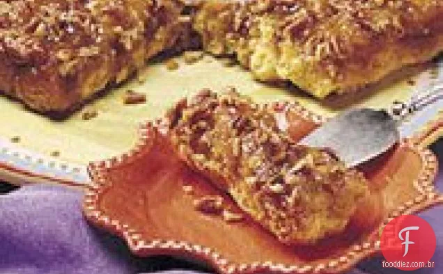 Doce Batata-Caramelo Torção Bolo De Café