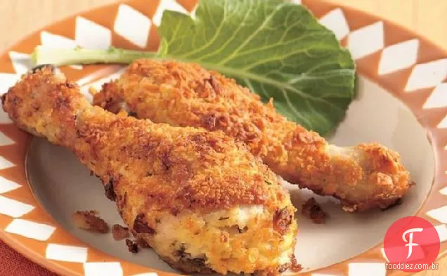 Frango Assado No Forno Com Alho Assado