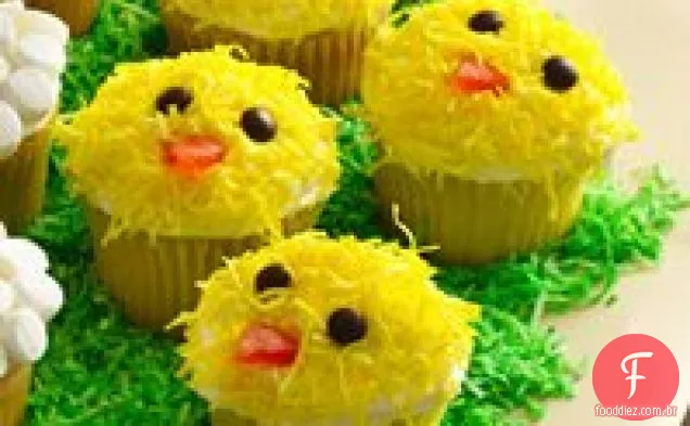 Páscoa Filhotes Cupcakes