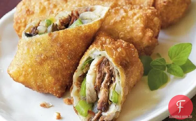 Filly Cheese Steak Egg Rolls