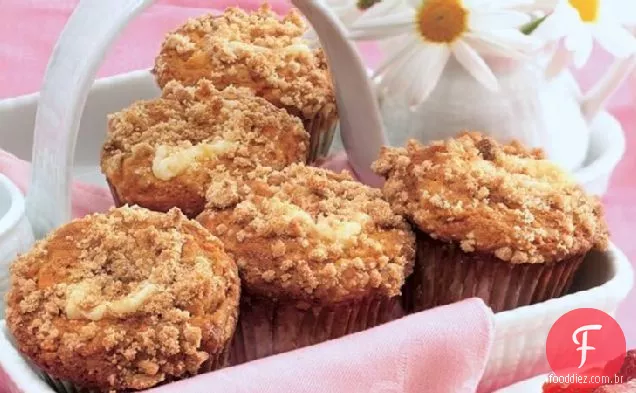 Abacaxi e cenoura surpresa Muffins