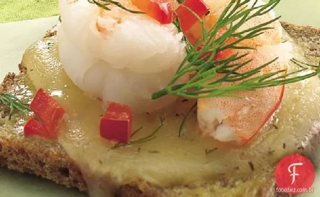 Dill Havarti-Aperitivos De Camarão