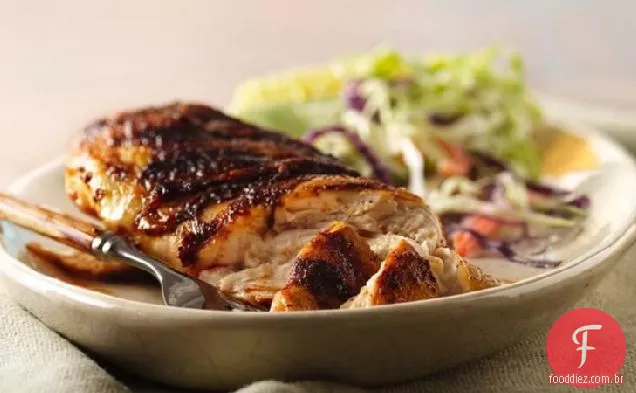 All-American churrasco esfregou frango