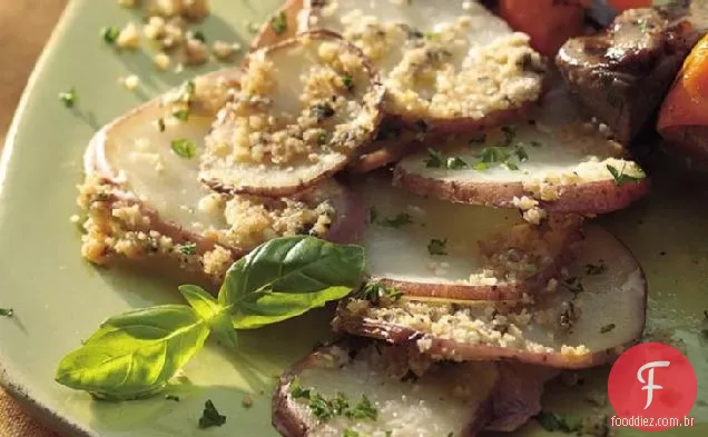 Batatas Parmesão Grelhadas