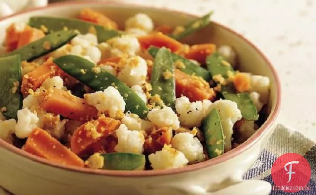 Legumes Crocantes De Limão E Pimenta