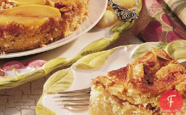 Bolo De Pêra De Cabeça Para Baixo