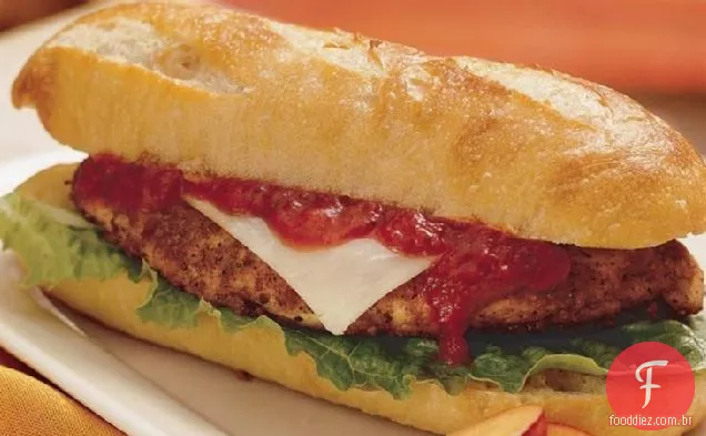 Sanduíches De Frango Italianos Rápidos