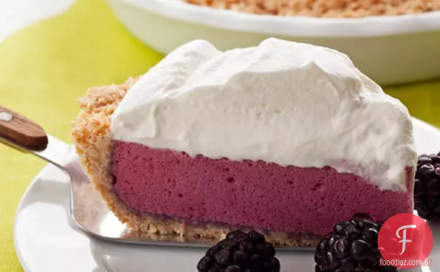 Blackberry Chiffon Pie