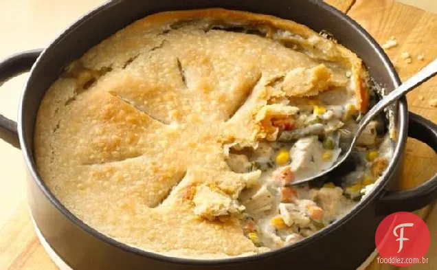 Torta De Frango Sem Glúten