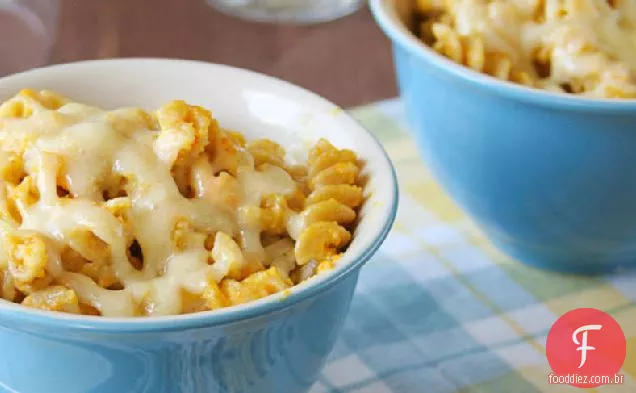 Cenoura e couve-flor Mac e queijo