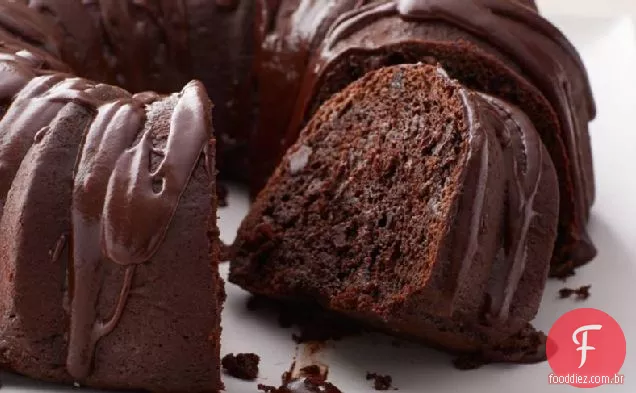 Chocolate Glazed Chocolate Cake