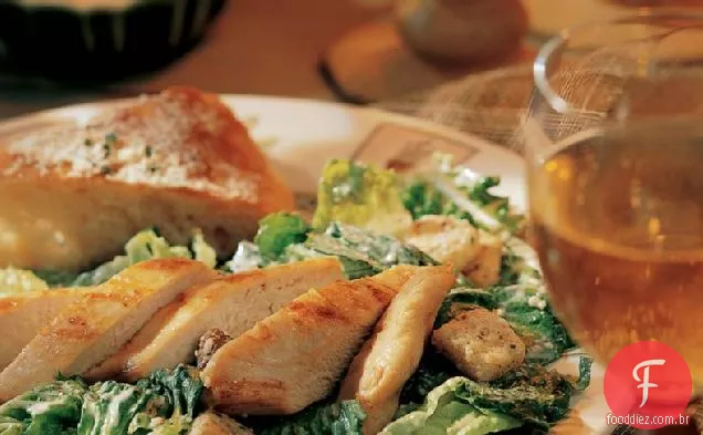 Salada Caesar De Frango Grelhado