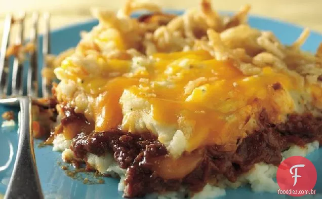 Churrasco carne e batata assar