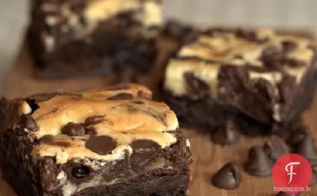 Queijo Creme Redemoinho Brownies