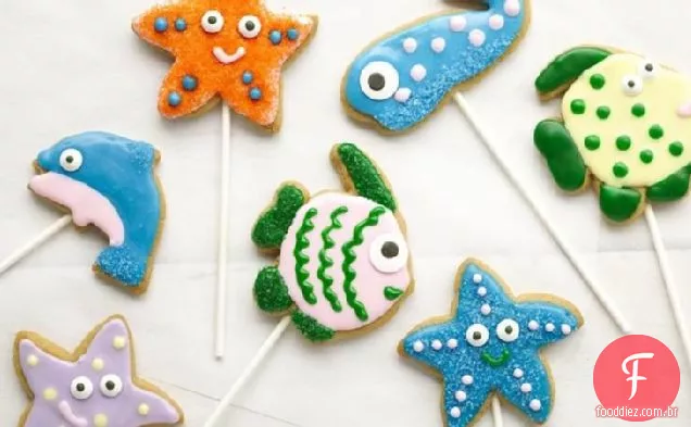 Sob O Mar Cookie Pops