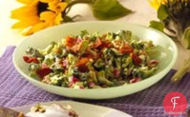 Brócolis-Salada De Bacon