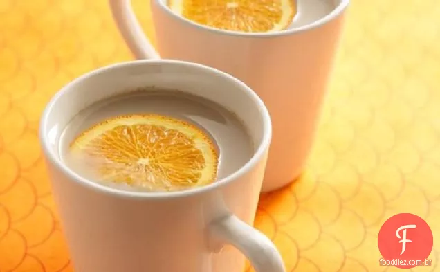 Laranja-Gengibre Chá Verde Latte