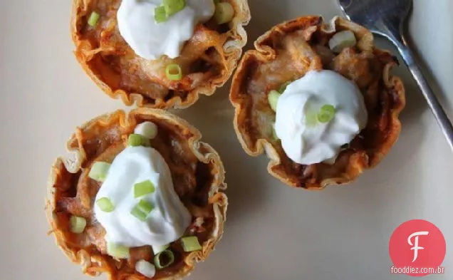 Chicken Enchilada Cups