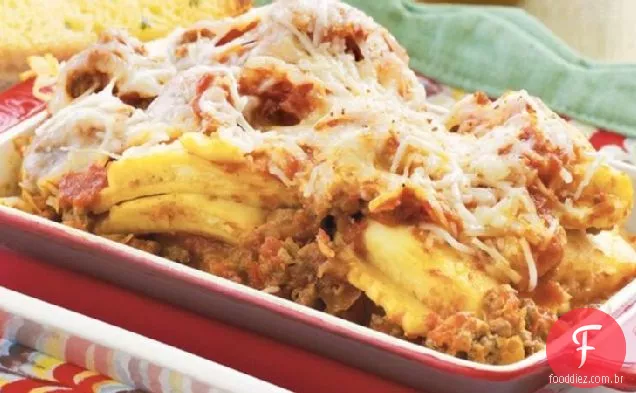Fogão Lento Atalho Lasanha E Ravioli
