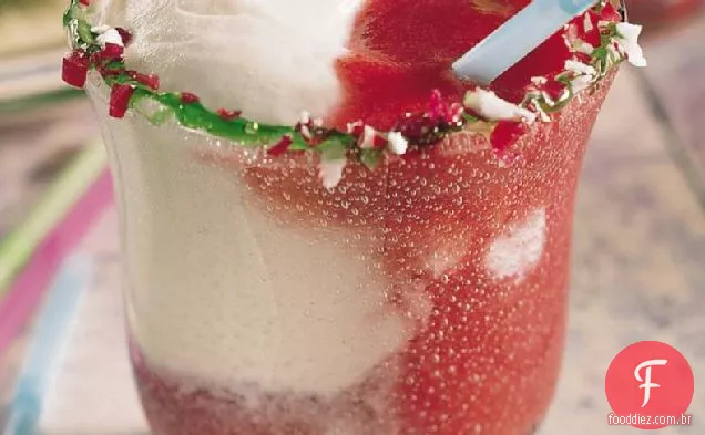 Smoothie De Morango Do Pólo Norte