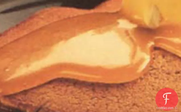 Panquecas de gengibre com molho de limão