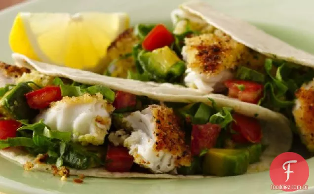 Tacos De Peixe Com Pimenta Limão