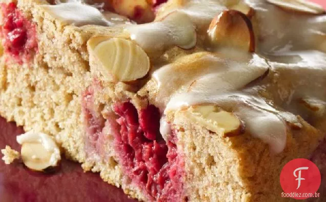 Bolo De Café Framboesa-Amêndoa