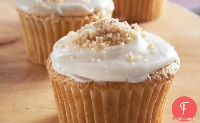 Açúcar Mascavo-Cupcakes De Noz-Pecã