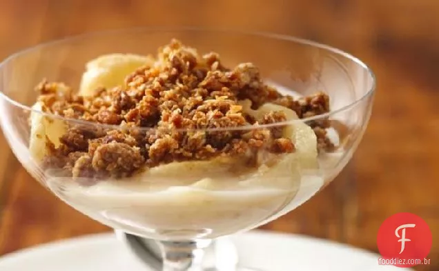 Fácil Granola Apple Crisp