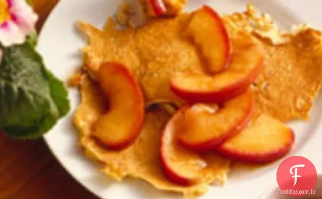 Panquecas de batata com maçãs de canela