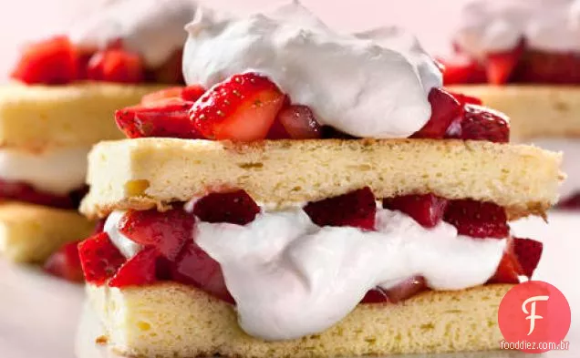 Shortcakes De Morango