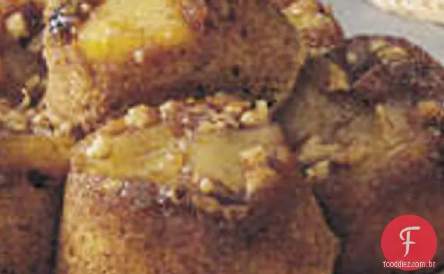 Abacaxi De Cabeça Para Baixo Muffins De Cenoura