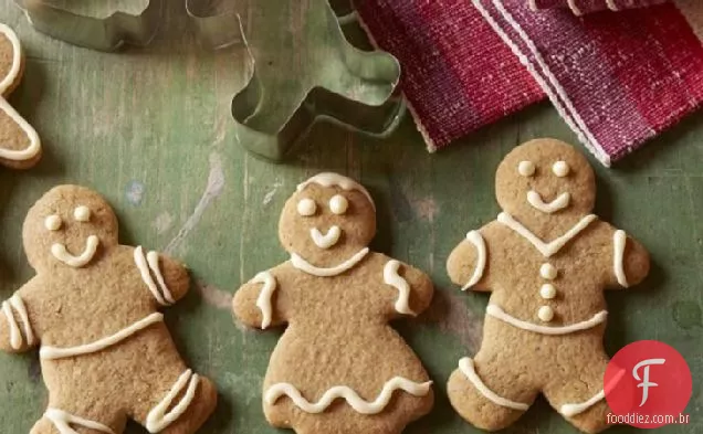 Biscoitos De Gengibre Sem Glúten