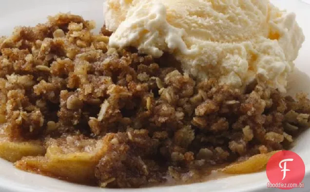 Caramel Apple Crisp