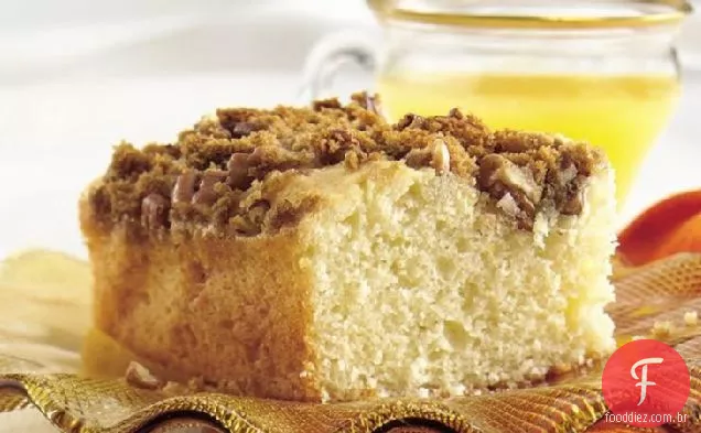 Bolo De Café Do País Limão Durante A Noite