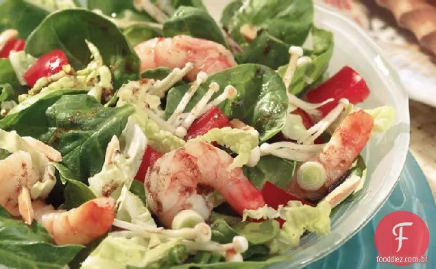 Salada De Camarão Do Mar Do Sul