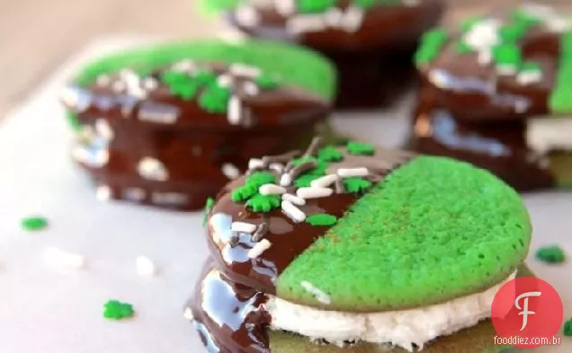 Chocolate-Menta Cookie Bites
