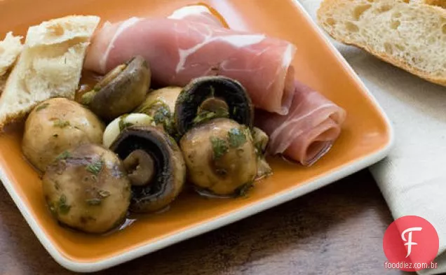 Cogumelos Marinados