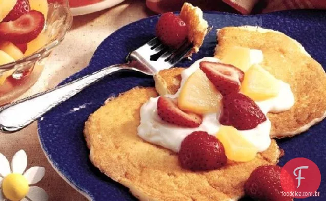 Panquecas De Iogurte Frutado