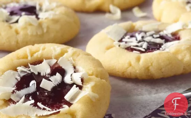 Framboesa Chocolate Branco Cheesecake Cookies