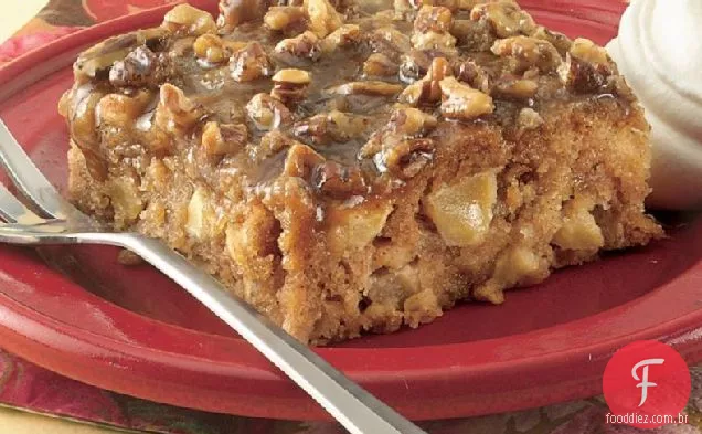 Maçã-Pecan Sobremesa Quadrados